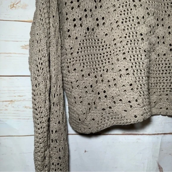 Free People • Sweater • Crop • Crochet • Home Run • Medium - Picture 7 of 10